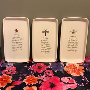 Rae Dunn Spring Plate Bundle